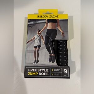 Body Glove Black Freestyle Jump Rope - 9ft